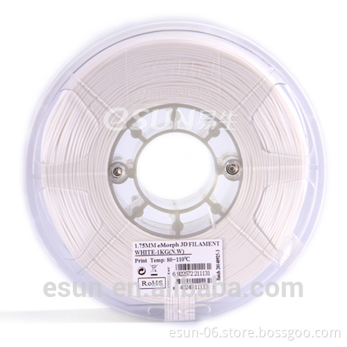 eSUN eMorph filament for 3D printer